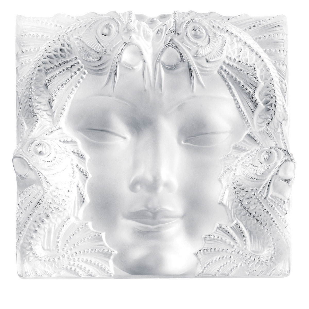 Lalique Figurine Revelation Masque De Femme 12.5